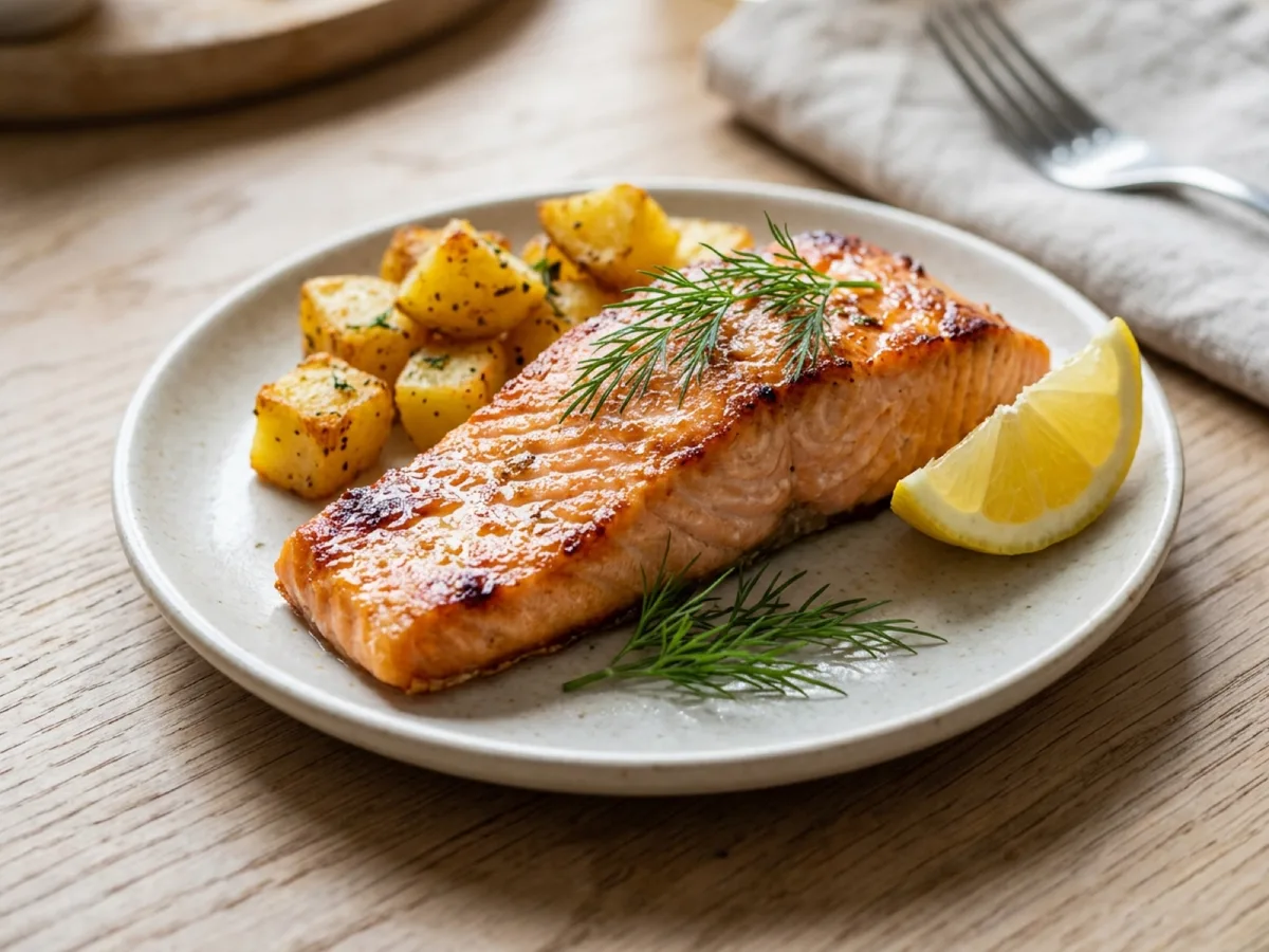Airfryer-lax — receptbild