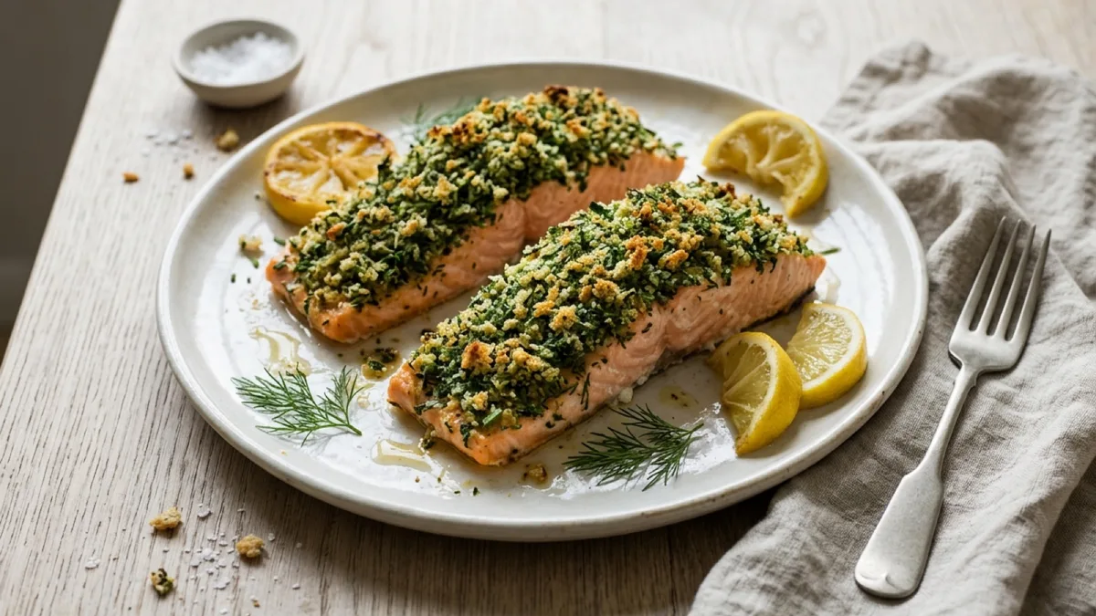 Herb Crusted Salmon