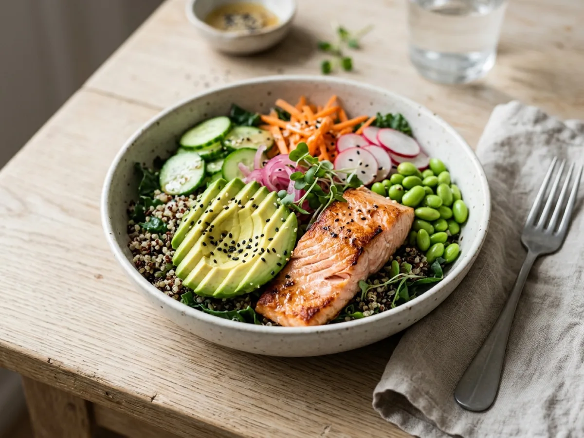 Salmon & Avocado Power Bowl — recipe photo