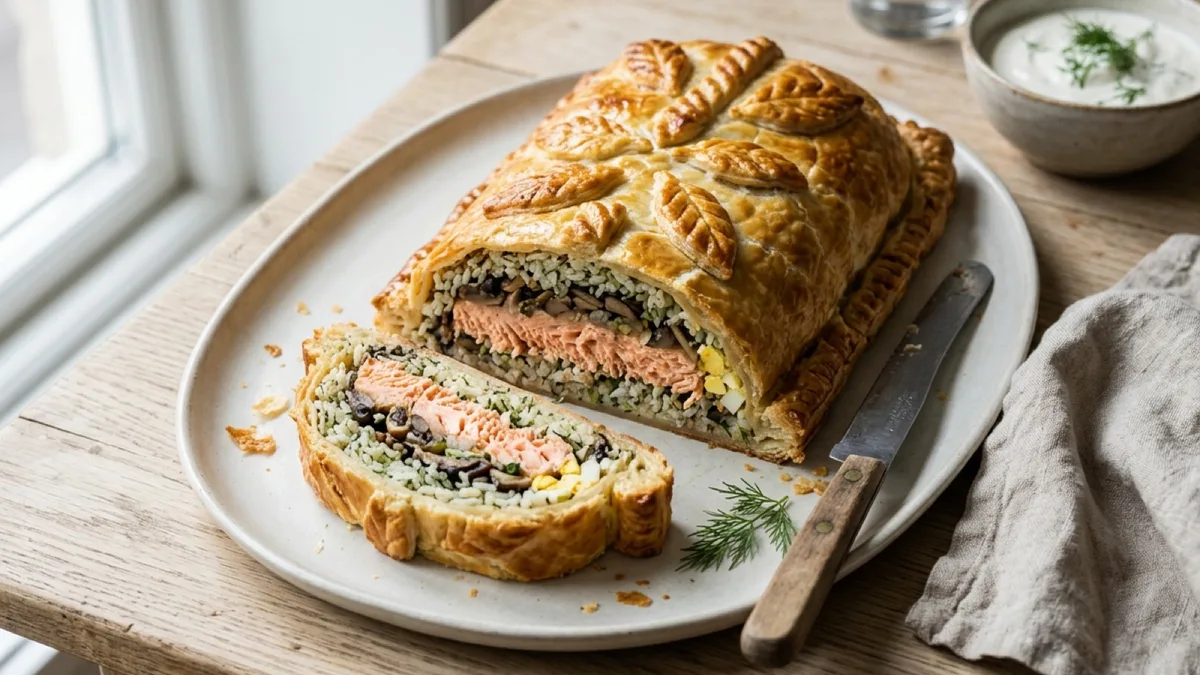 Salmon Coulibiac