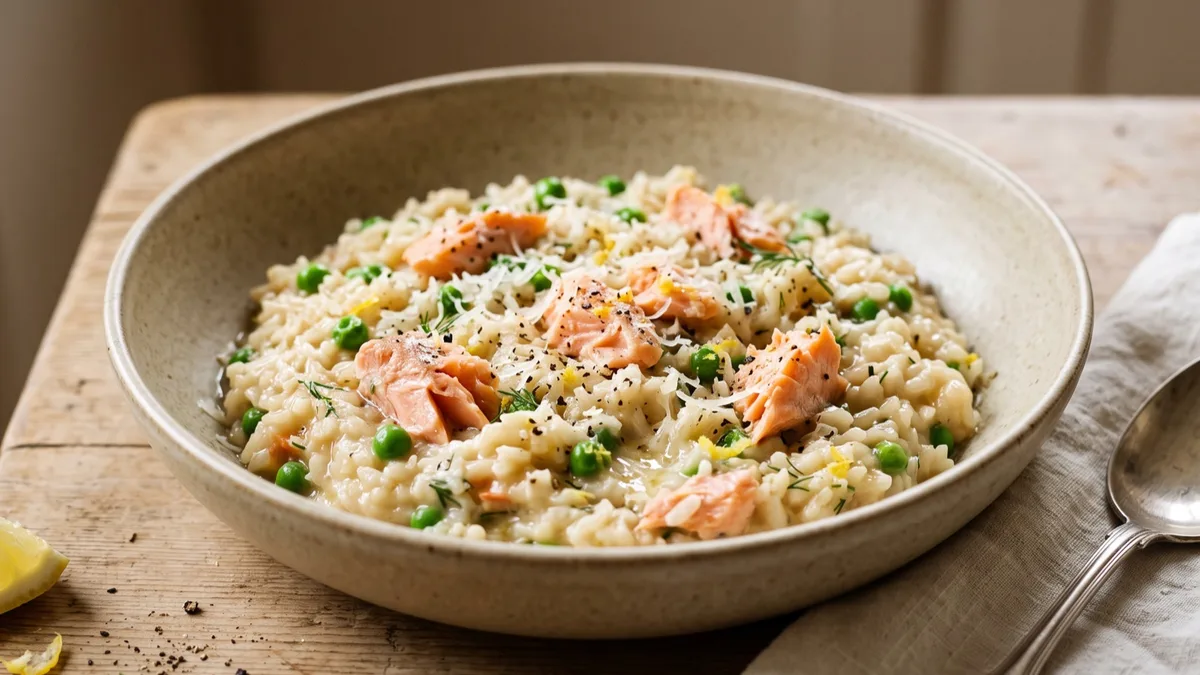 Salmon Risotto