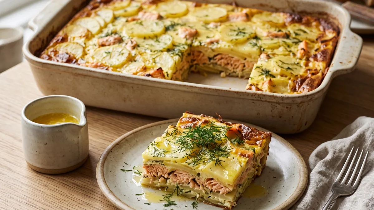 Swedish Laxpudding
